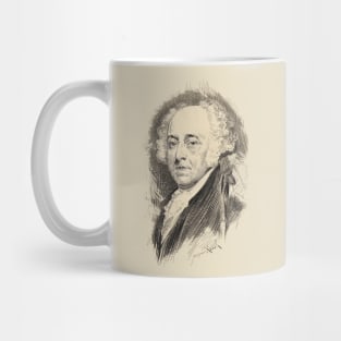 Portrait of John Adams Mug